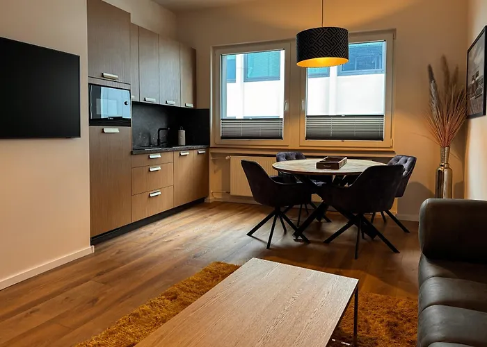 Luxusapartment, Kornmarkt, Stadtmitte, Zentral Apartmán Essen